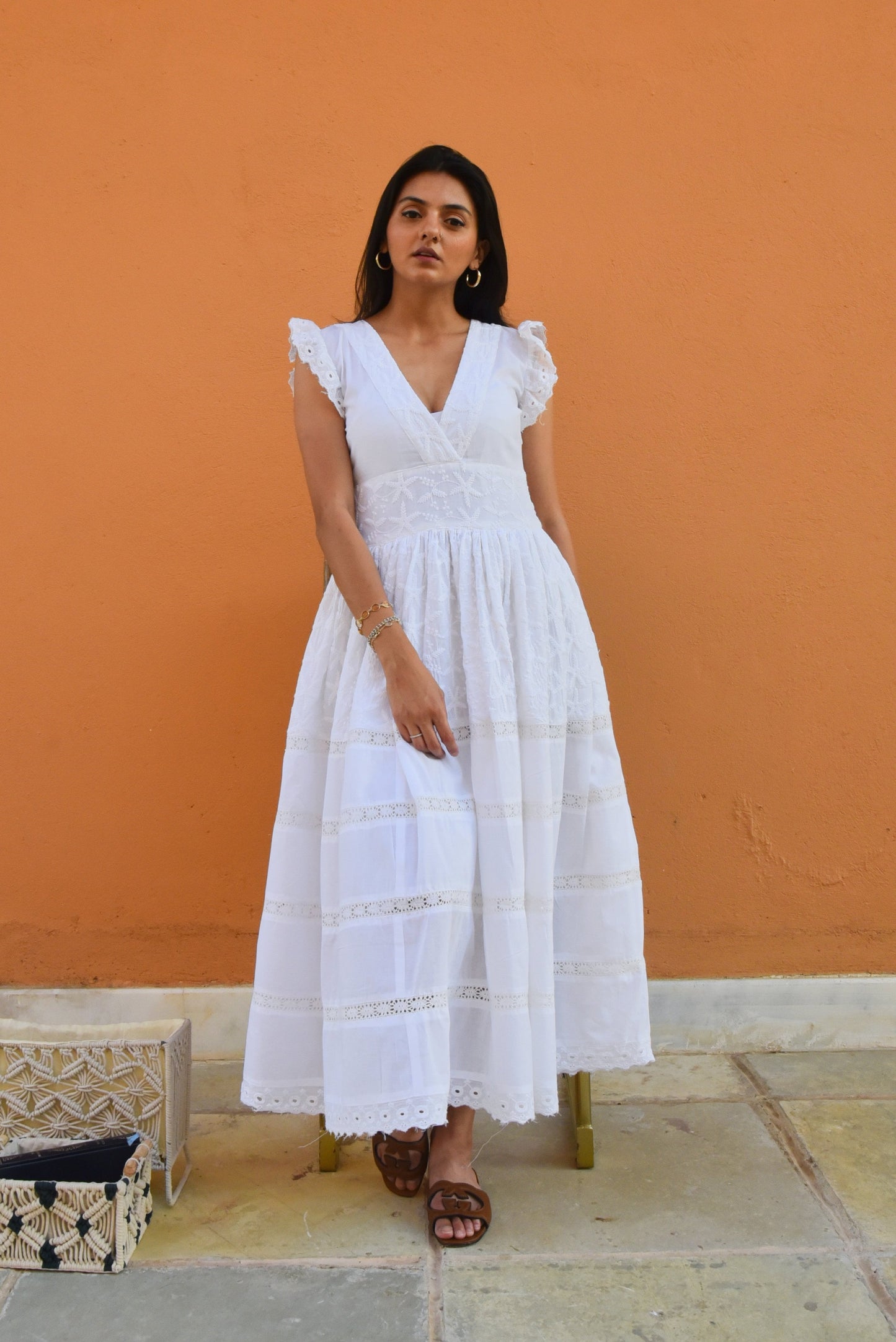 Ivory - White Long Dress