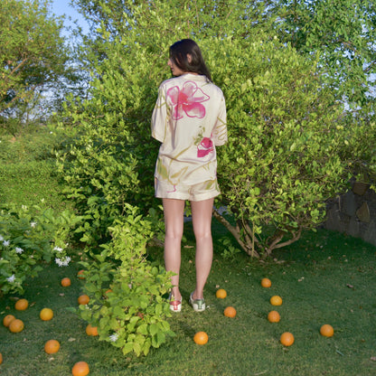 Juniper Set - Cream Floral Printed Co-Ord Set