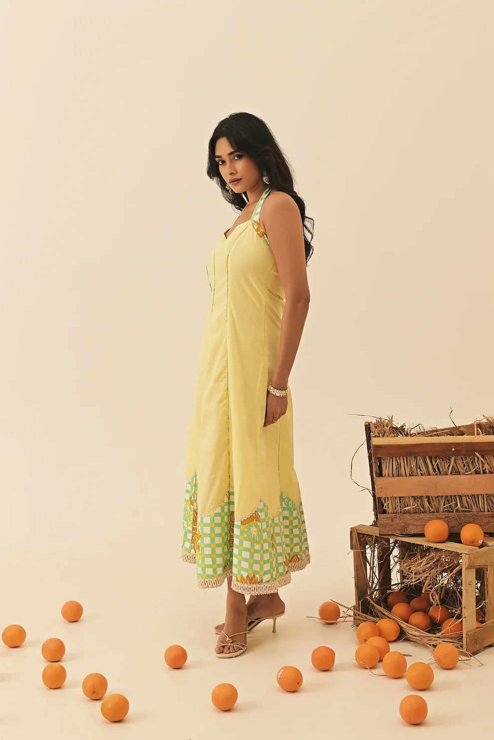 Ella yellow dress