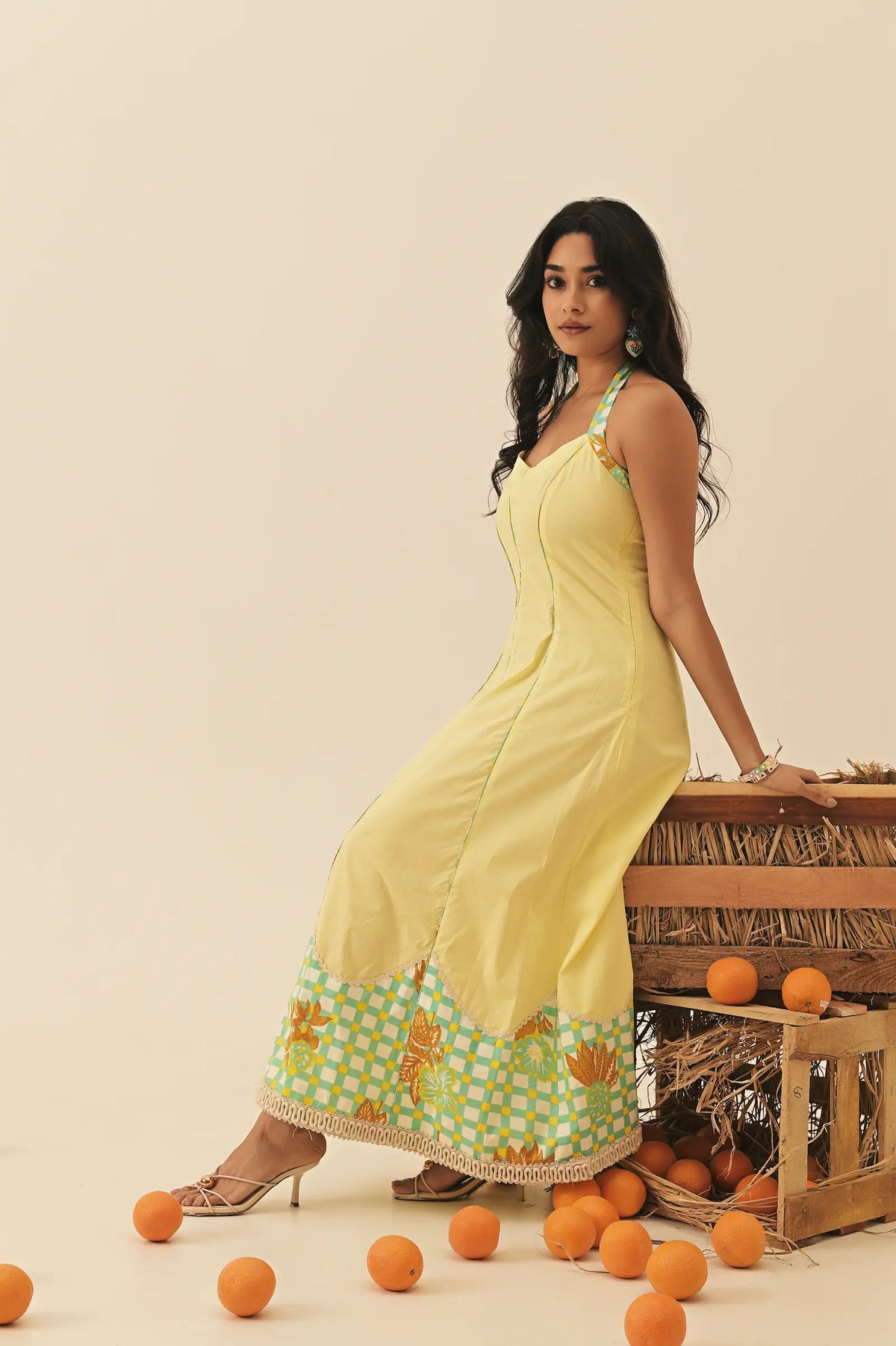 Ella yellow dress
