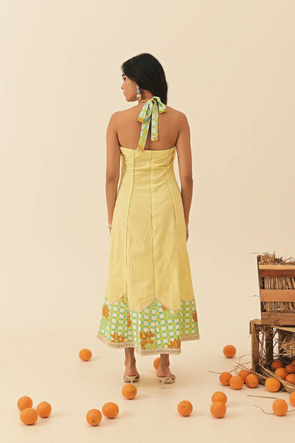 Ella yellow dress