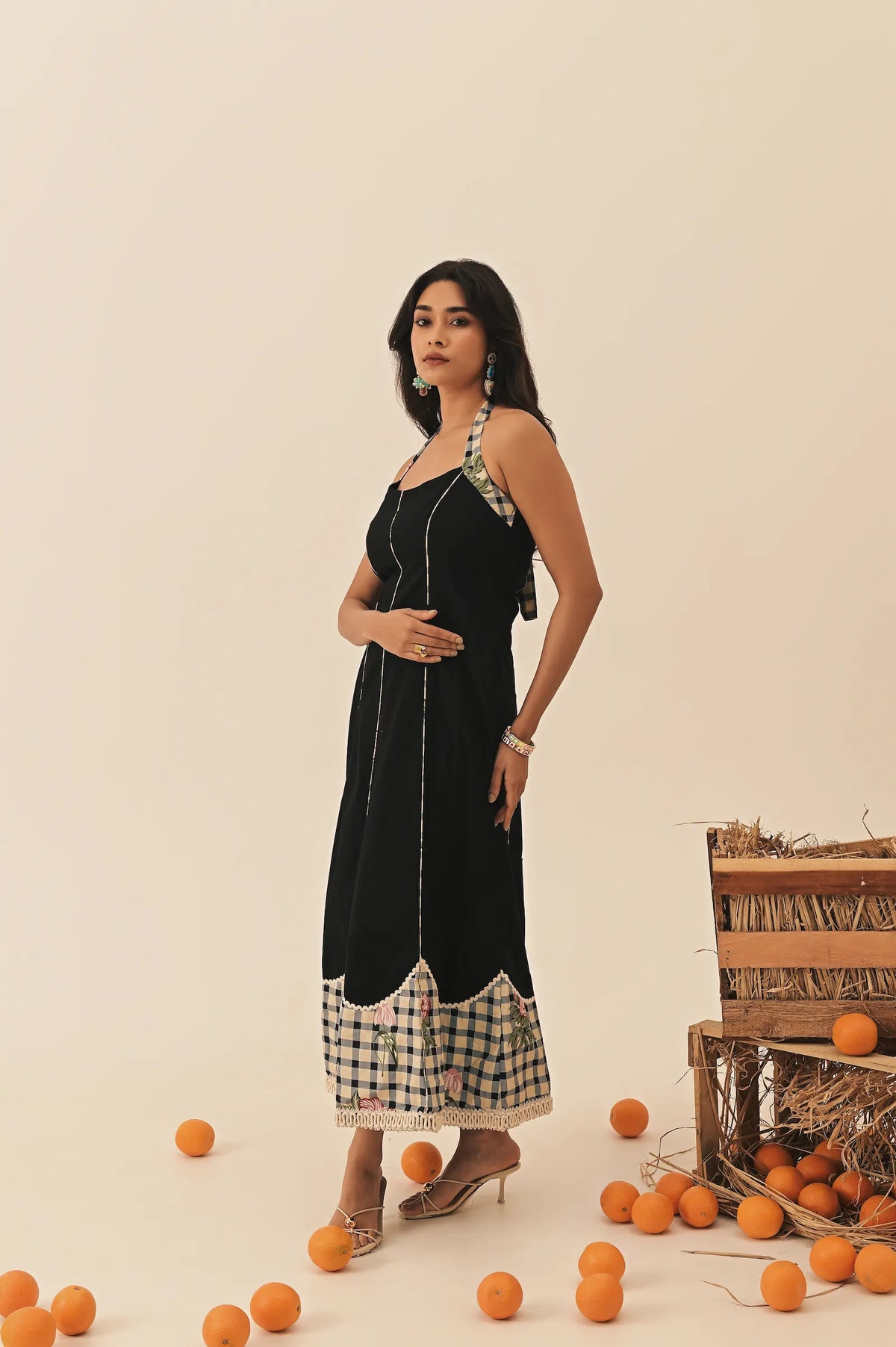 Ella black dress