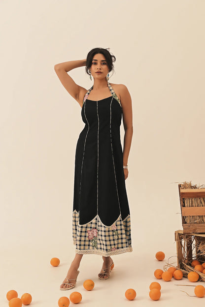 Ella black dress