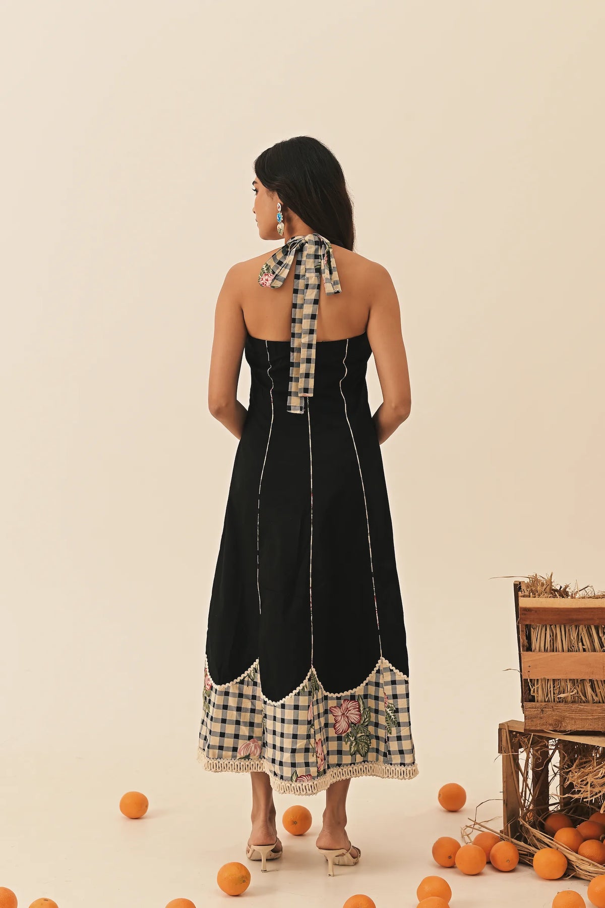 Ella black dress