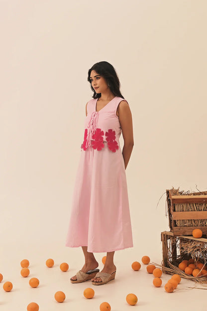 Elena pink dress