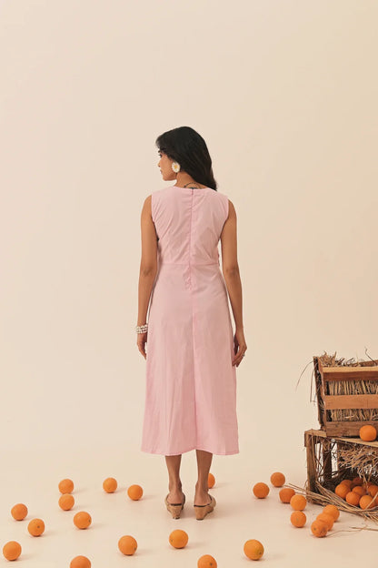Elena pink dress