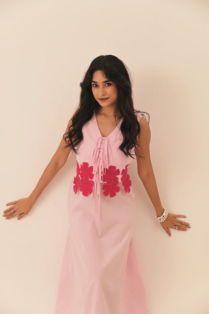 Elena pink dress