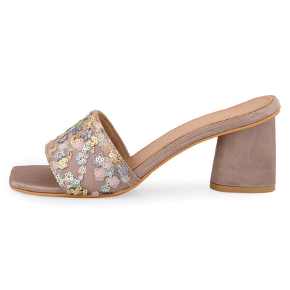 Sequins Heels