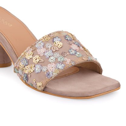 Sequins Heels