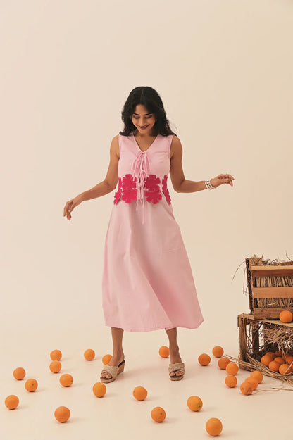 Elena pink dress