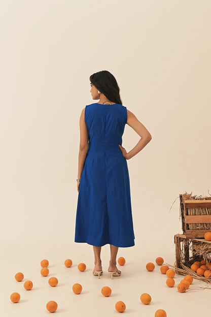 Elena blue dress