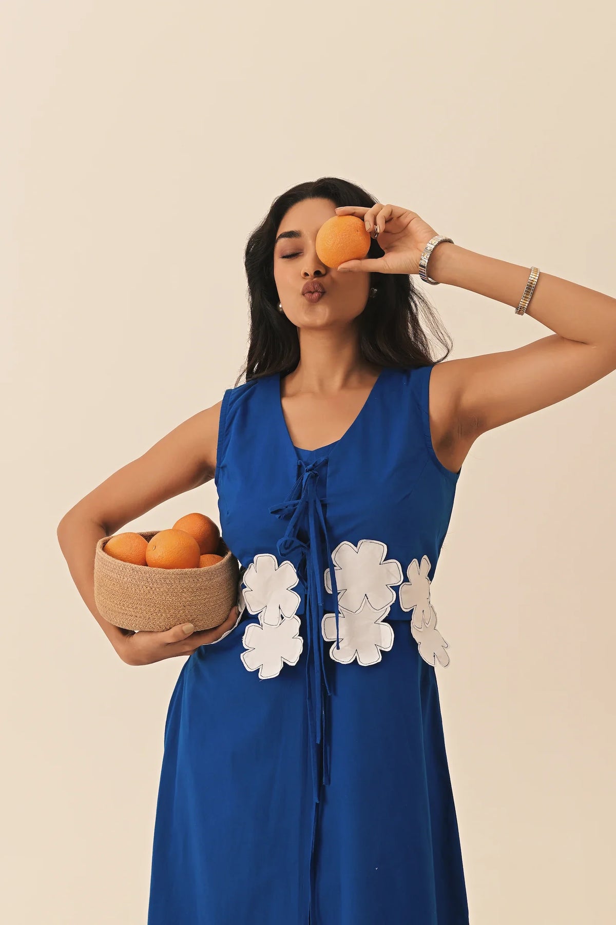 Elena blue dress