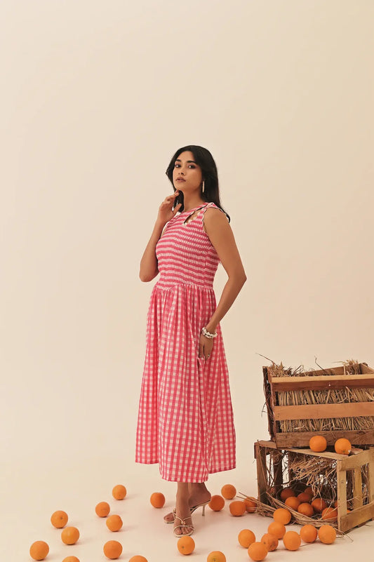 Serein pink dress