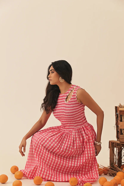 Serein pink dress