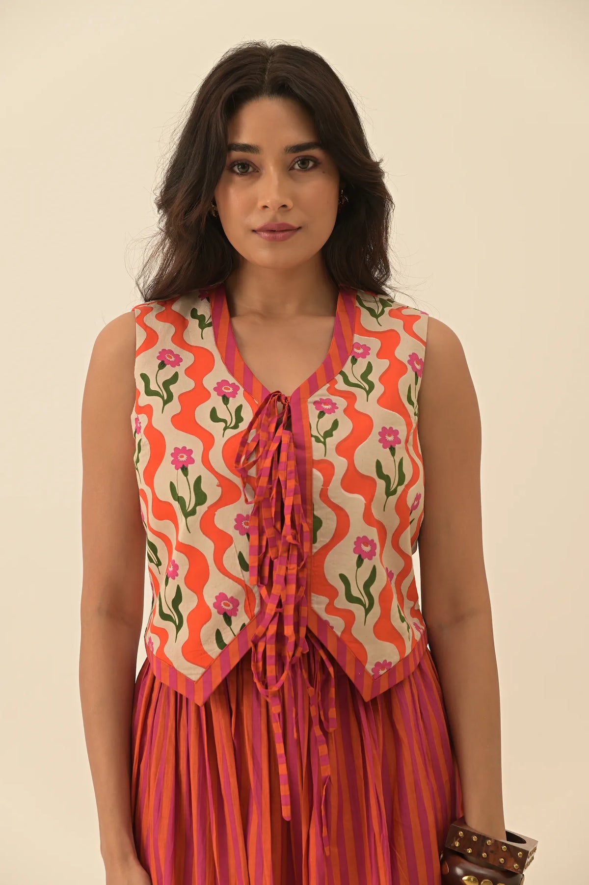 Brisa orange Co ord