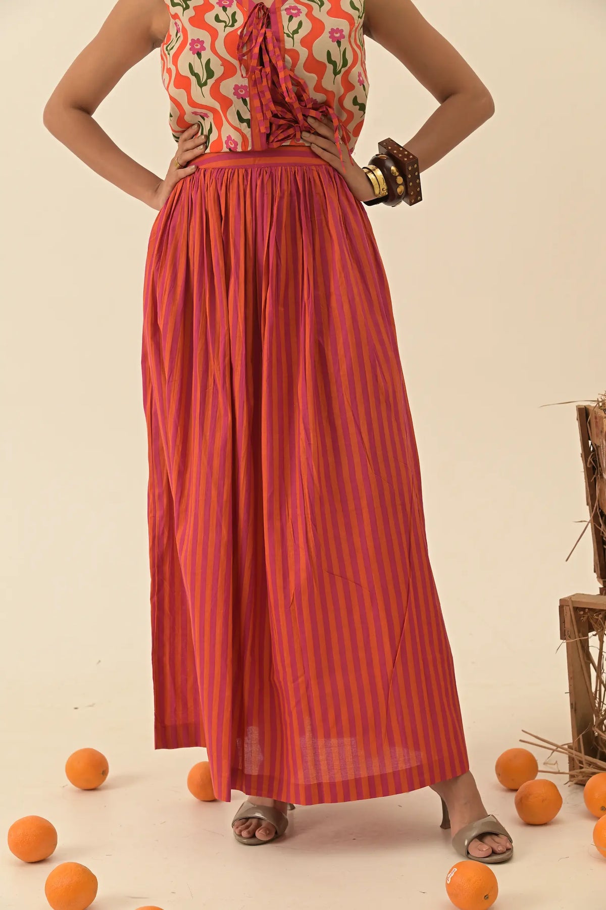 Brisa orange Co ord