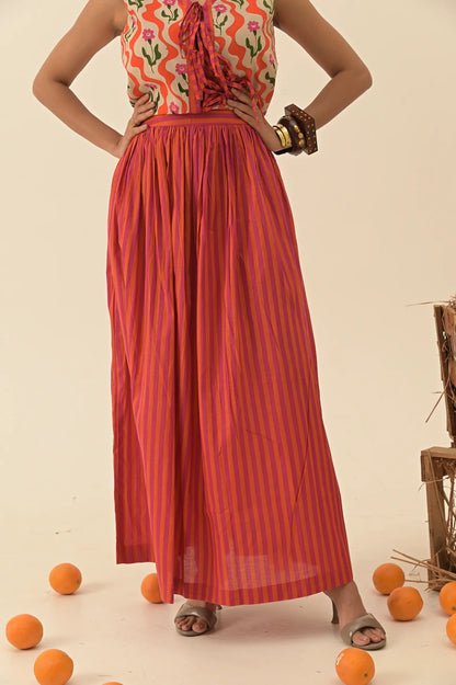 Brisa orange Co ord