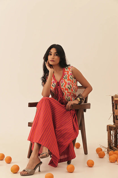 Brisa orange Co ord