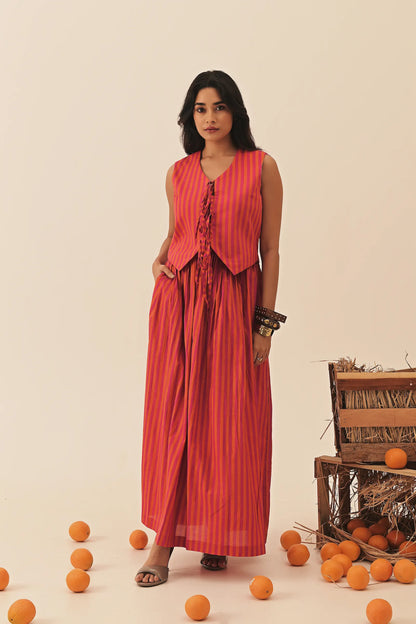 Brisa orange Co ord