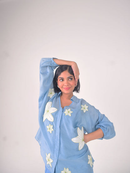 Lisa Applique Modal Shirt