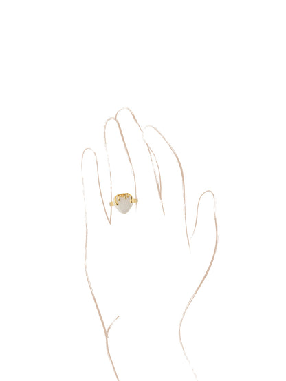 Melting Heart Ring