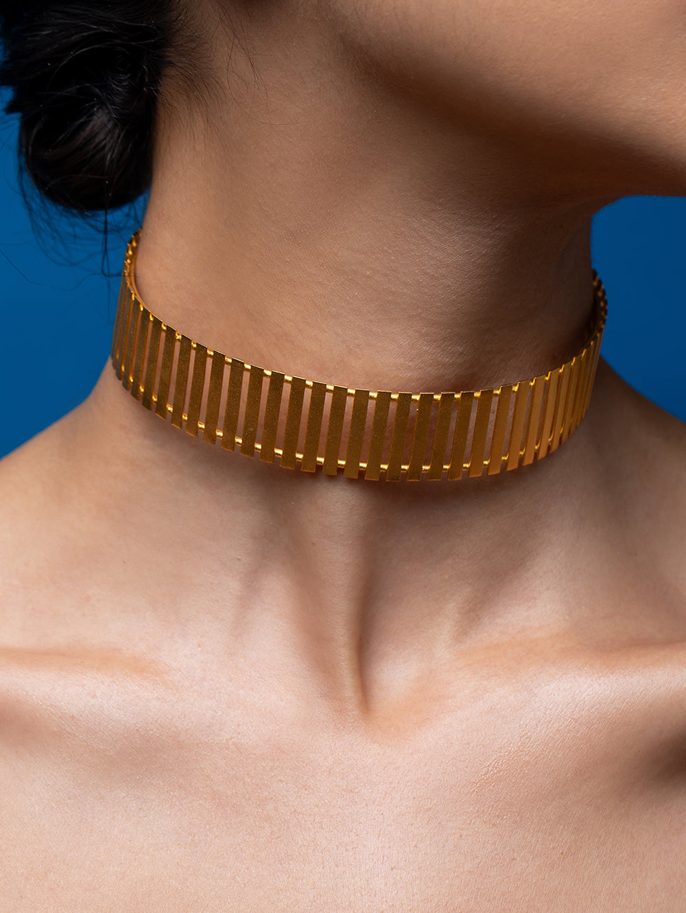 Striped Fence Choker