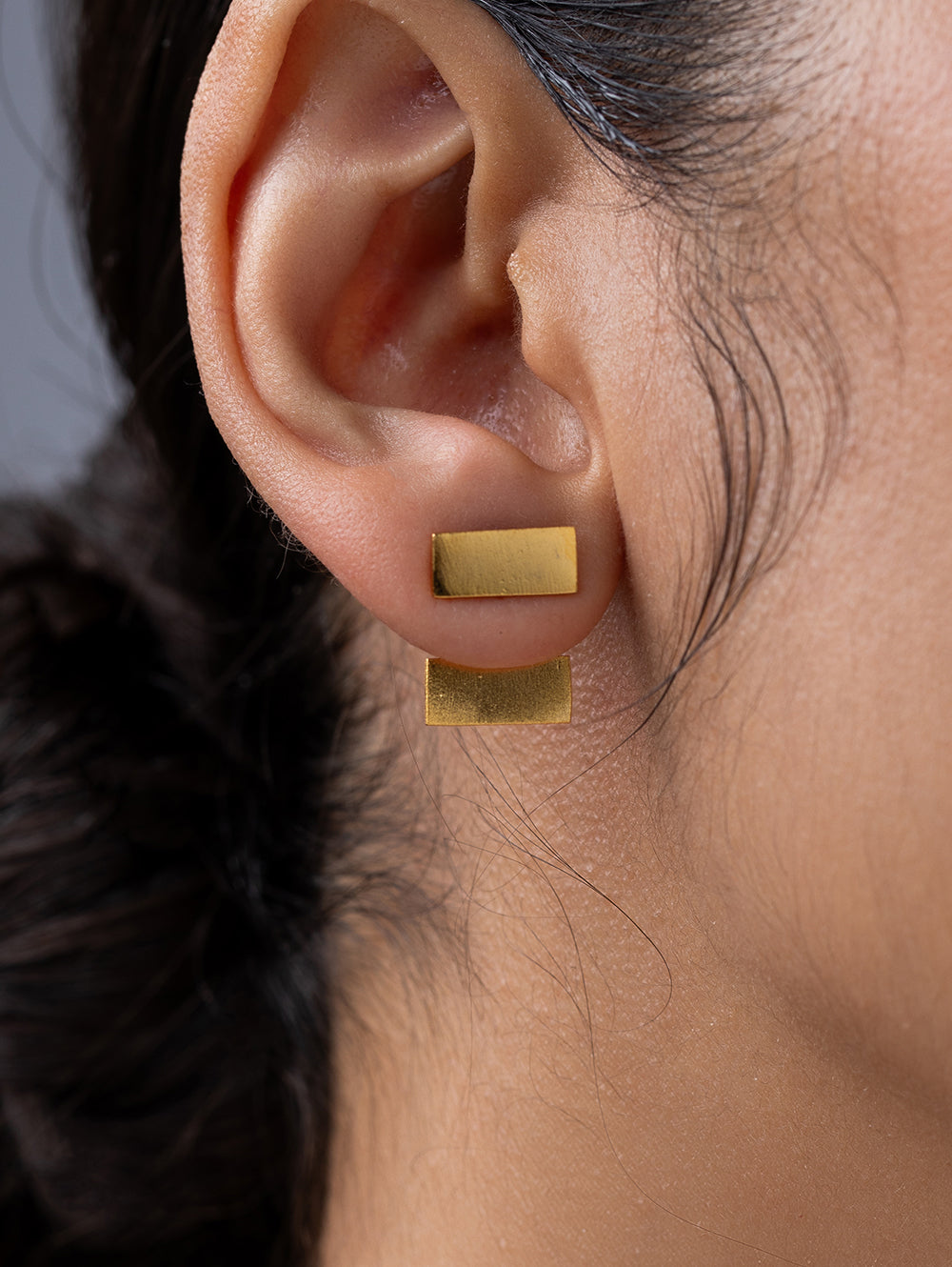 Biscuit Drop Earrings