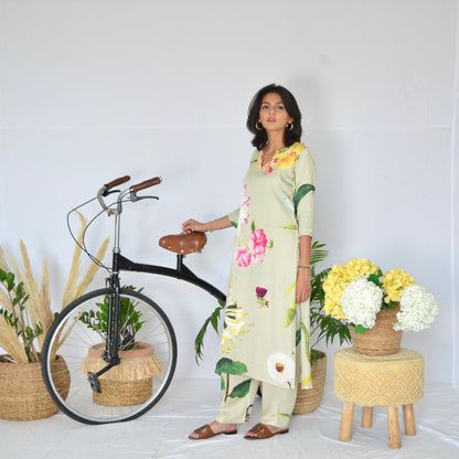 Elodie Kurta and Pajama Set