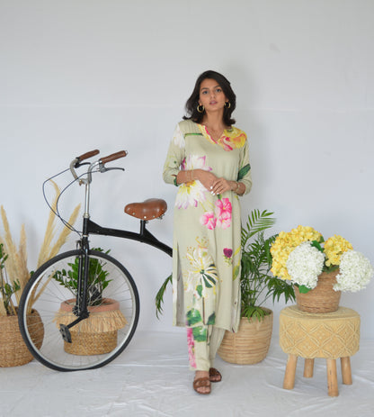 Elodie Kurta and Pajama Set