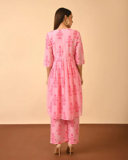 Cotton Silk Kurta and Pant