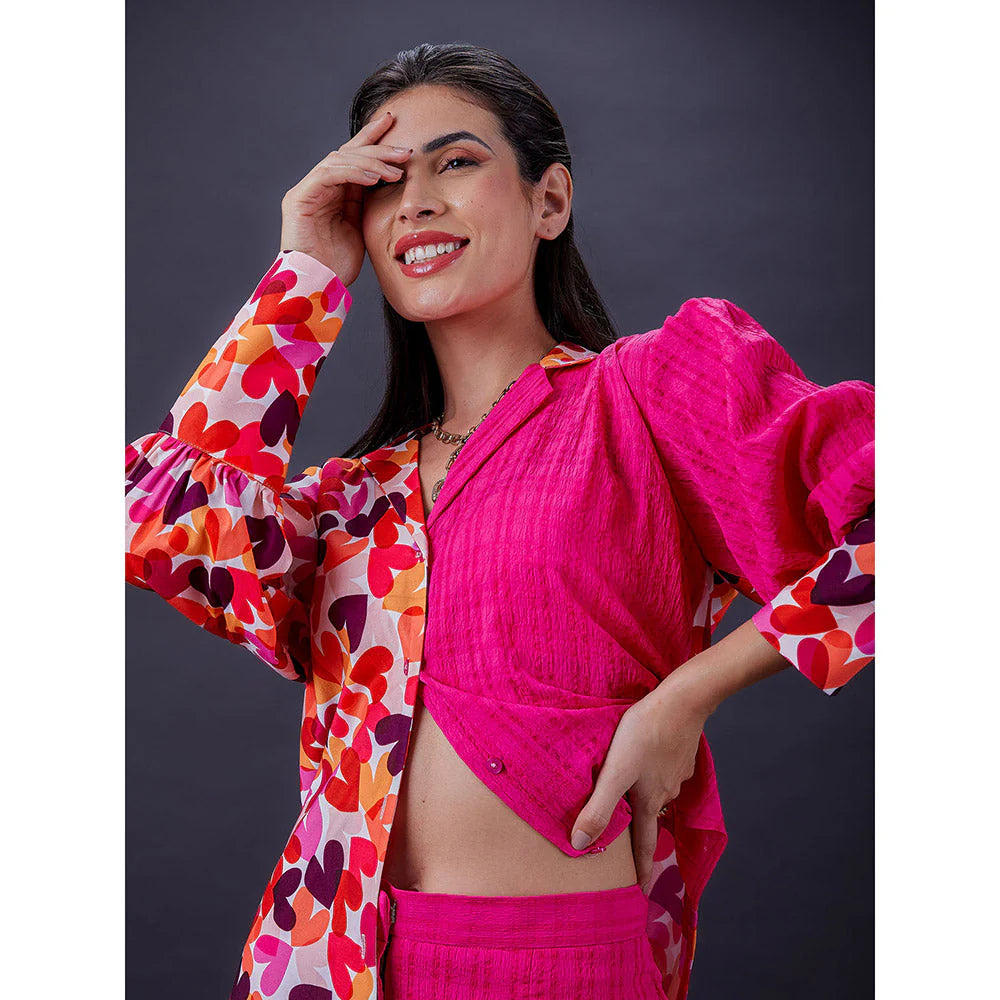 FUGA Heart It All Out Pink (Set of 2)