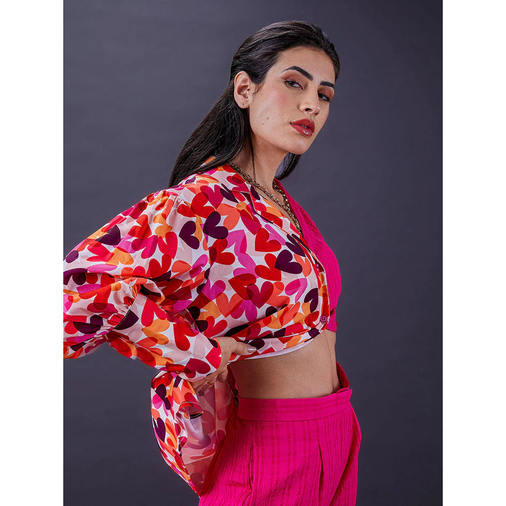 FUGA Heart It All Out Pink (Set of 2)