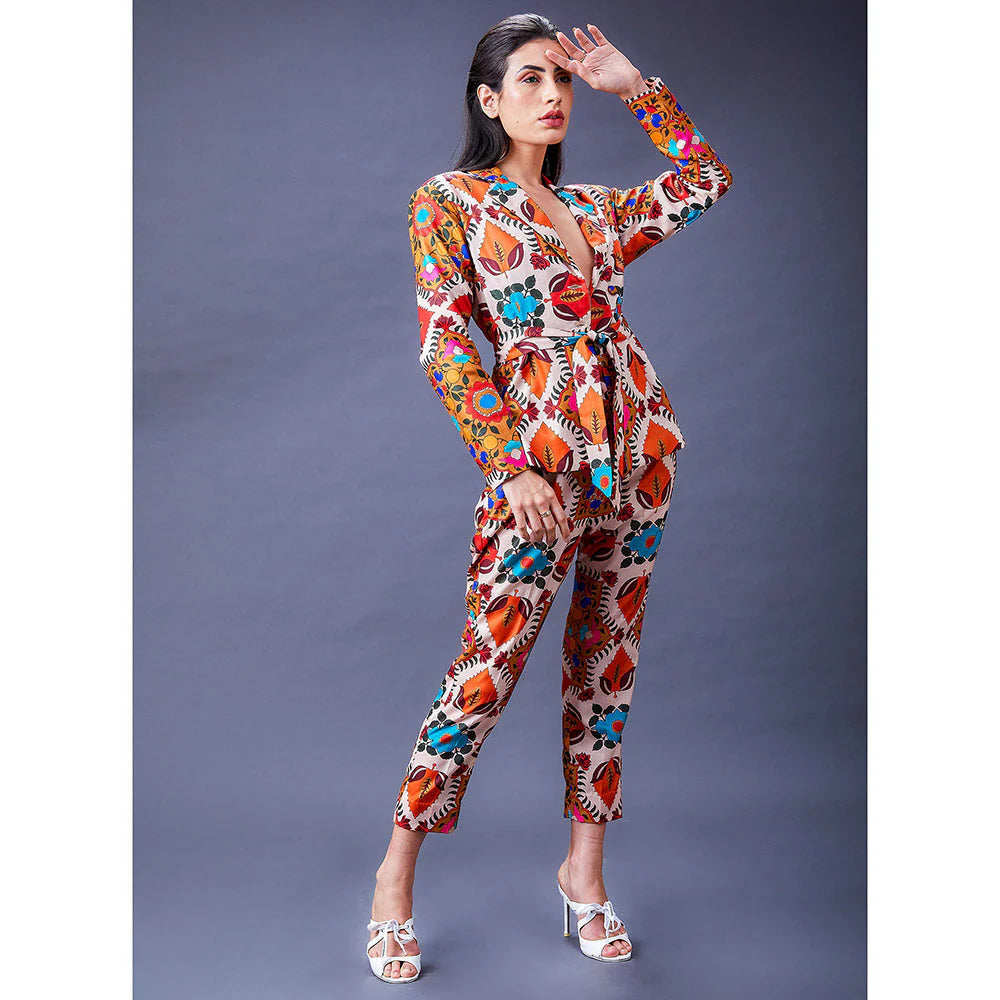 FUGA Leafy Tango Rust (Set of 3)