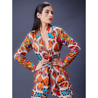 FUGA Leafy Tango Rust (Set of 3)