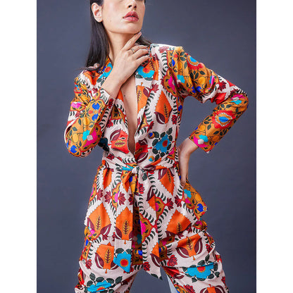 FUGA Leafy Tango Rust (Set of 3)