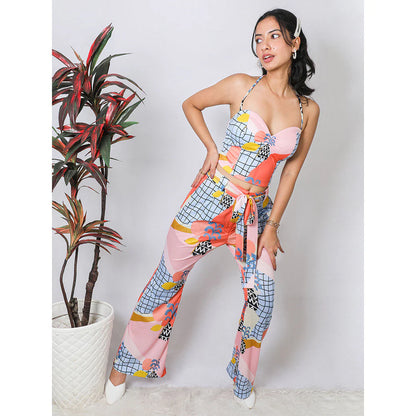 FUGA Pine Pop Halter Peach (Set of 3)