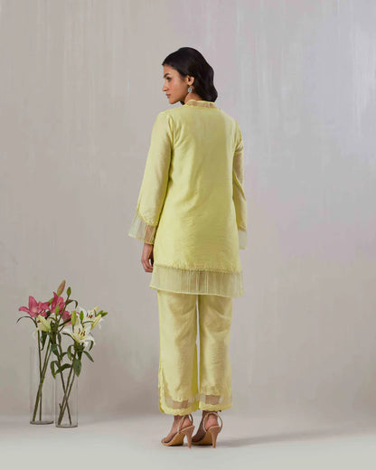 Chanderi Cutwork Embroidered Co-ord