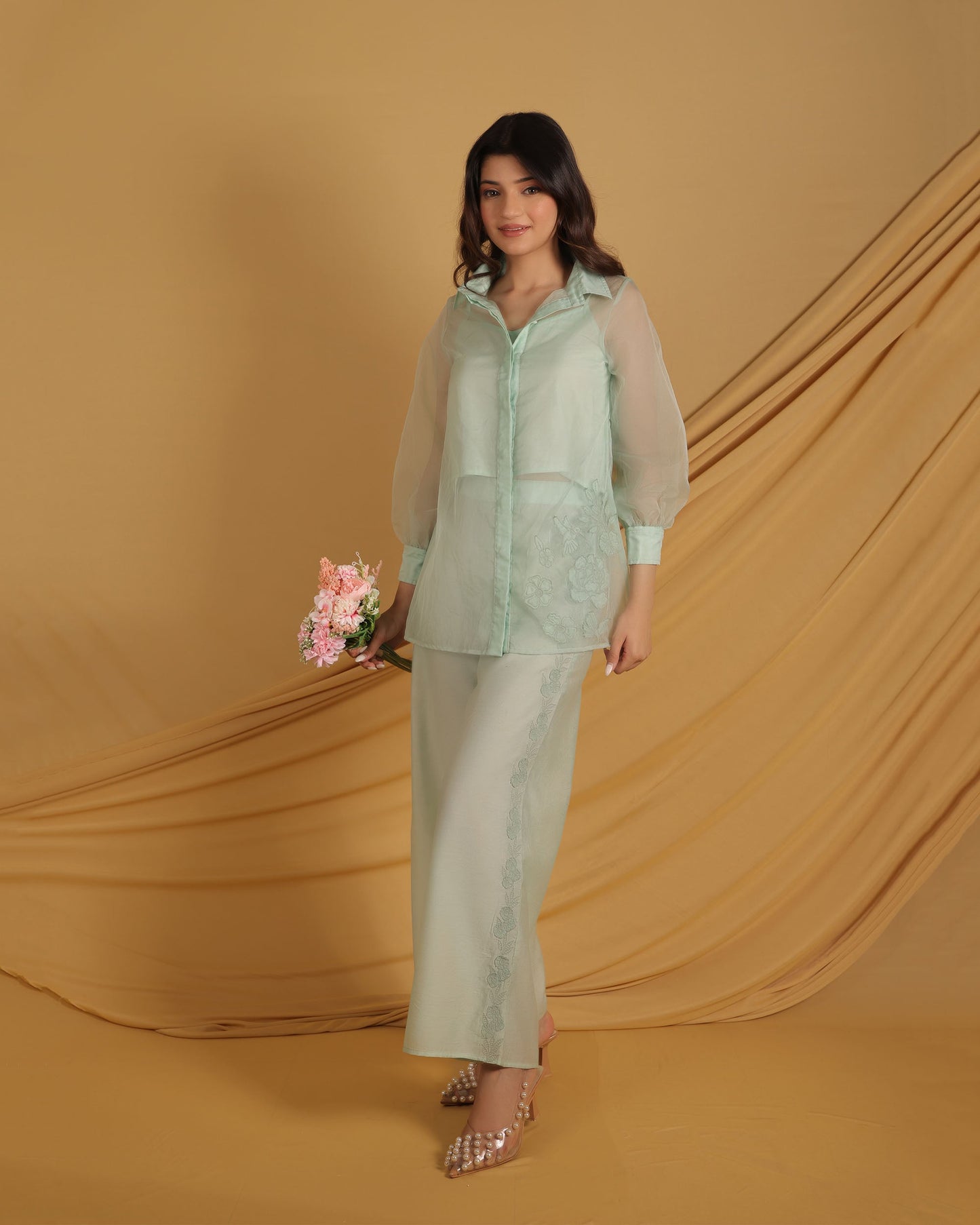 Aqua Breeze Summer Co-ord Set