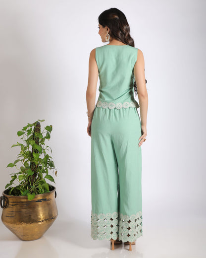 Sea  Dream Waistcoat & Pant Set