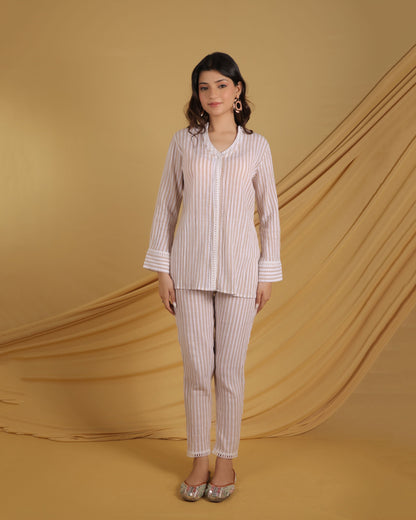 Stripe Serenity Co-ord