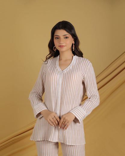 Stripe Serenity Co-ord