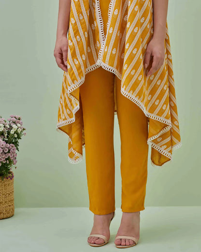 Sunshine Chanderi Cape Set