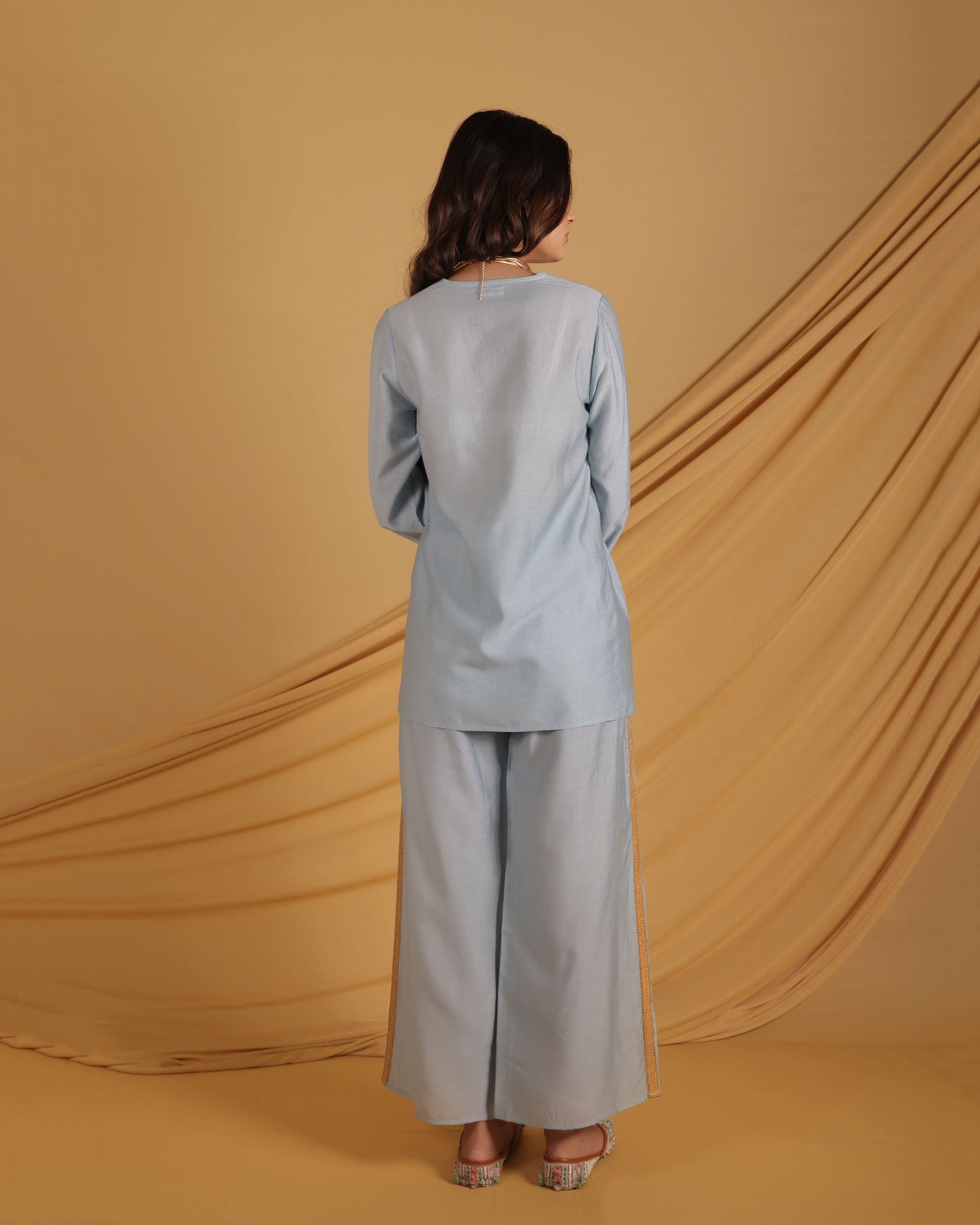 Azure Embellished Set