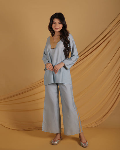 Azure Embellished Set