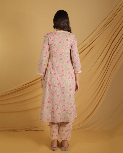 Spring Meadow Kurta & Pant Set