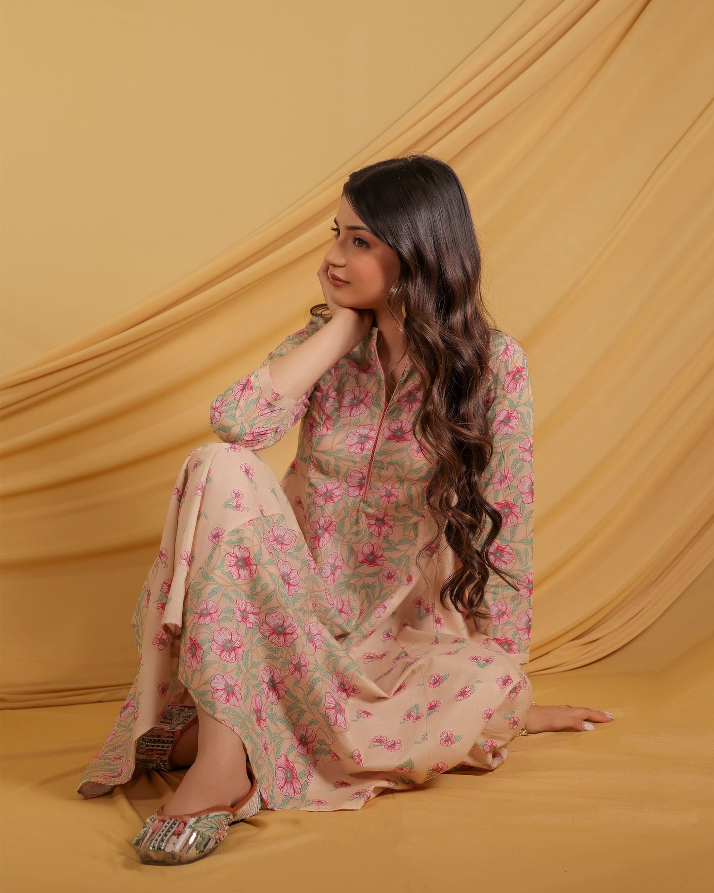 Spring Meadow Kurta & Pant Set