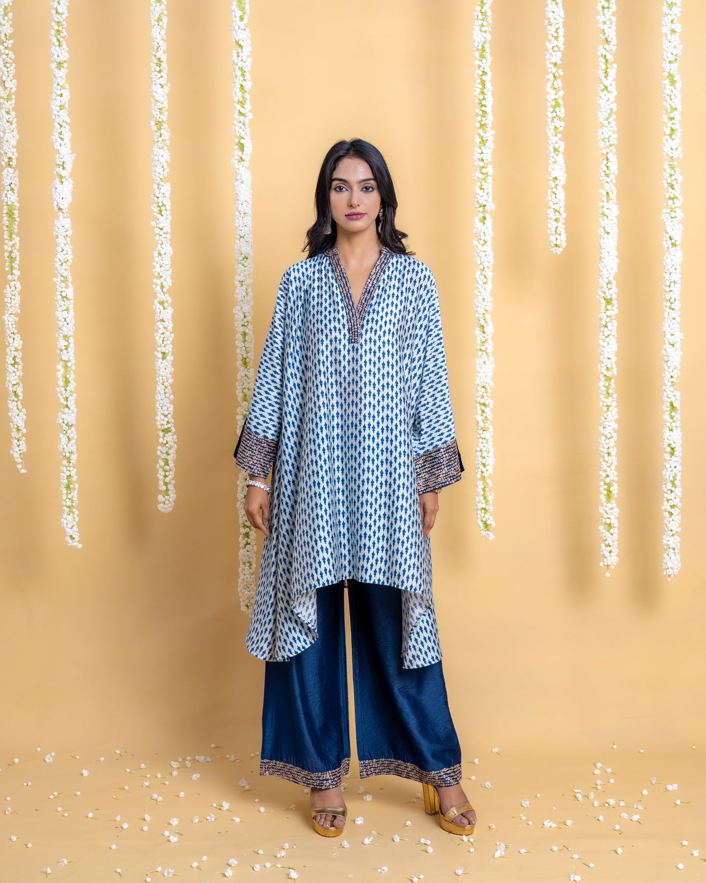 Indigo Breeze Kurta Set