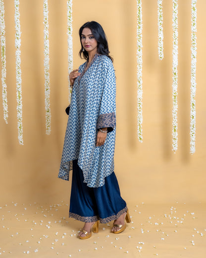 Indigo Breeze Kurta Set