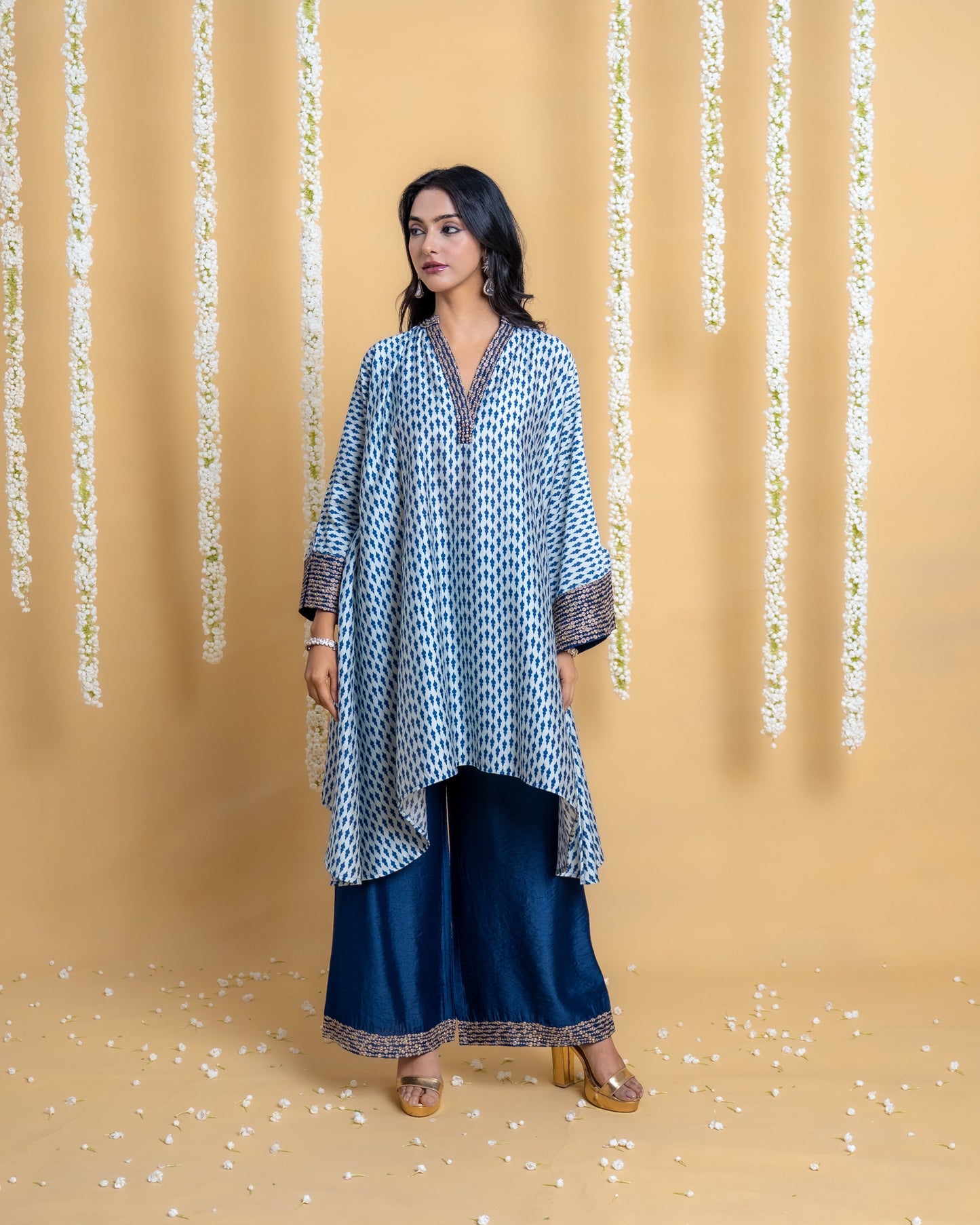 Indigo Breeze Kurta Set