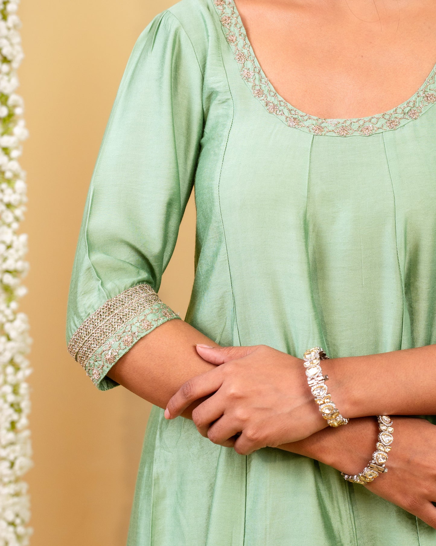 Aqua Serenity Anarkarli Set